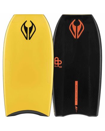Tabla de Bodyboard NMD Ben Player AlphaFlex PFST K19 PP Quad Concave Amarillo-Negro