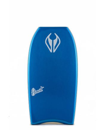 Tabla de Bodyboard NMD Element PE HD azul y amarilla