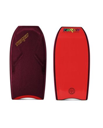 Tabla de Bodyboard Turbo The Six PP Granate/Rojo