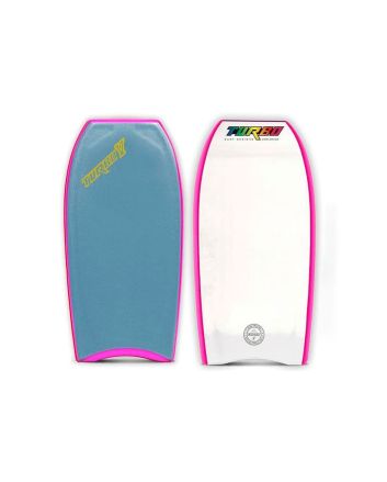 Tabla de Bodyboard Turbo V PP Azul Cielo/Blanco