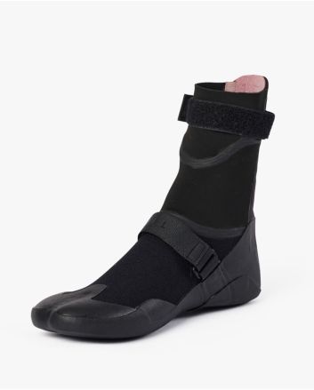 Escarpines de punta dividida oculta estrecha Rip Curl Flashbomb 5mm Narrow Negros para hombre