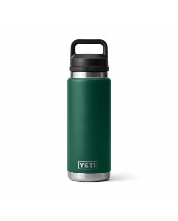 Botella Termo Yeti Rambler 26oz con tapón antifugas Chug color Verde Black Forest Green
