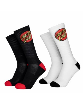 Pack Calcetines Santa Cruz Youth Classic Dot para niño/a 2 pares