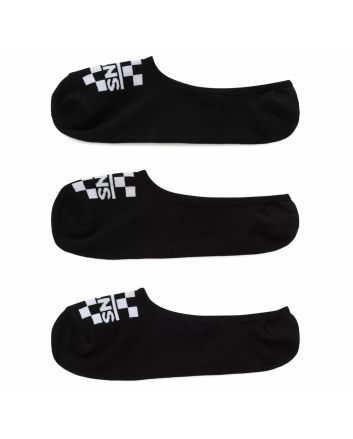 Pack 3 pares Calcetines Invisibles Vans Classic Canoodle Negros para hombre