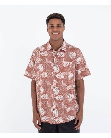 Hombre con Camisa de manga corta Hurley One and Only Lido Stretch Martian Rust