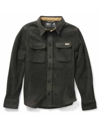 Camisa Polar Salty Crew Swellter Boys Charcoal Heather para niño 8-14 años