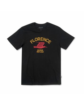 Camiseta de manga corta Florence Marine X IWA Negra para hombre