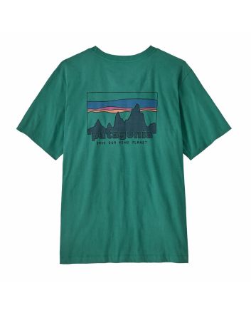 Camiseta Patagonia '73 Skyline Gem Green para hombre