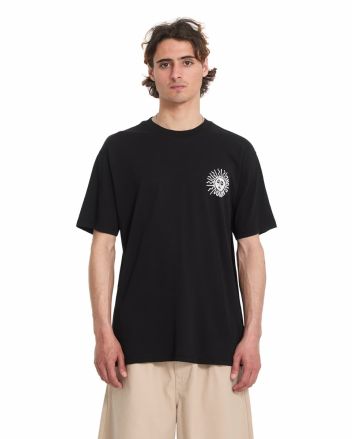 Hombre con camiseta Volcom Mazatlan Negra