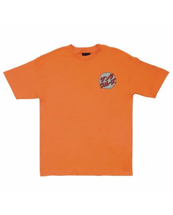 Camiseta de manga corta Santa Cruz Godzilla Mecha Hand Youth Naranja para niño 6-14 años