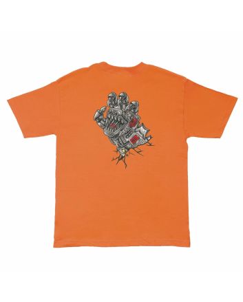 Camiseta de manga corta Santa Cruz Godzilla Mecha Hand Youth Naranja para niño 6-14 años