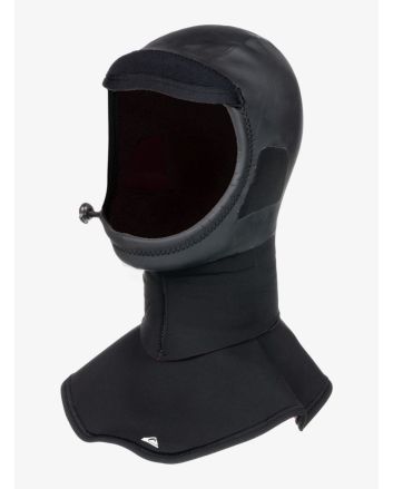 Capucha de neopreno para surf Quiksilver 2mm Marathon Sessions Negra para hombre