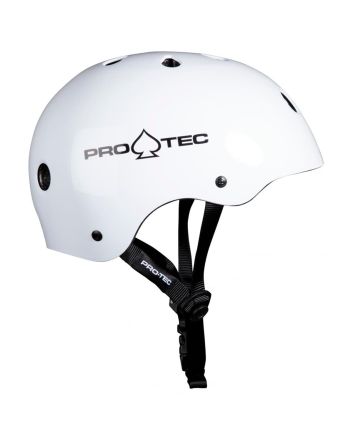 Casco de protección para skate Pro-Classic Certified Blanco para adulto