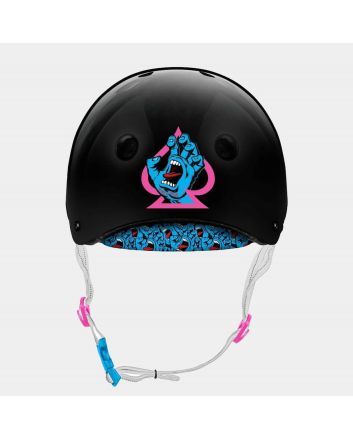 Casco Skate/BMX Pro-Tec Low Pro Santa Cruz Black Gloss para adulto