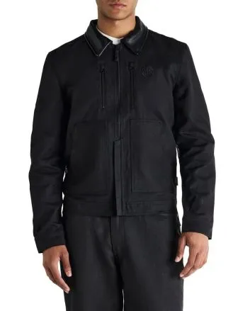 Hombre con Chaqueta motera Deus Ex Machina Road Mesh Jacket Negra