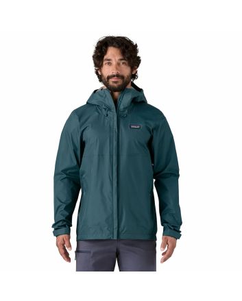 Hombre con Chubasquero plegable Patagonia M's Torrentshell 3L Rain Jacket Tidal Teal