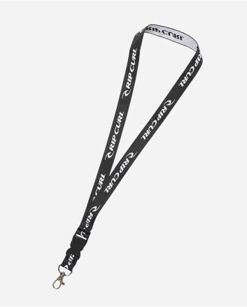 Cinta para llaves Rip Curl RC Corp Lanyard Negra Unisex