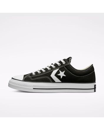 Zapatillas Converse Star Player 76 Low Top Negro-Blanco Vintage-Negro para hombre