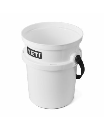 Cubo de carga Yeti LoadOut Bucket 5 Gallon blanco