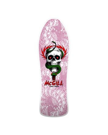 Tabla de Skate Powell Peralta Bones Brigade Series 15 Mike McGill 10" x 30.58" Blanca - Edición Limitada 