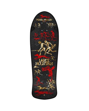 Tabla de Skate Powell Peralta Bones Brigade Series 16 Lance Mountain 9.90'' x 30.67'' Negra Edición Limitada