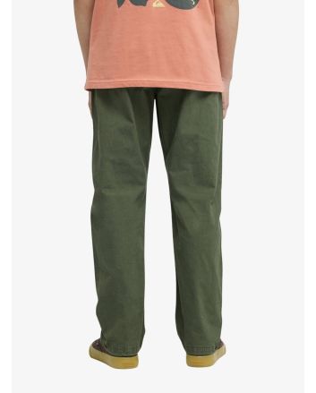 Niño con Pantalón recto Quiksilver Taxer Pant verde