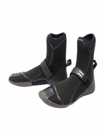 Escarpines de neopreno con punta dividida oculta Billabong 3mm Furnace negros para hombre