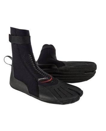 Botas de surf con dedos separados O'Neill Heat 3mm negras