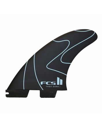 Quillas Thruster FCS II Yago Dora PC Medium Flux Charcoal frontal