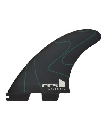 Quillas FCS II Yago Dora Carver PC Large Green Black frontal