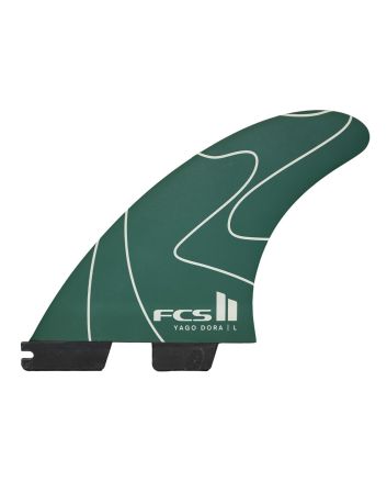 Quillas FCS II Yago Dora Carver PC Large Green Black frontal