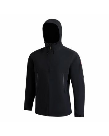 Chaqueta impermeable Florence Marine X 2.5-Layer Shell negra para hombre 20K