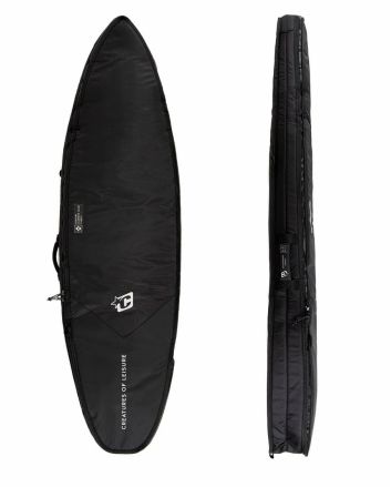 Funda Creatures Shortboard Double DT2.0 6'3 Black/Silver acolchada para dos tablas