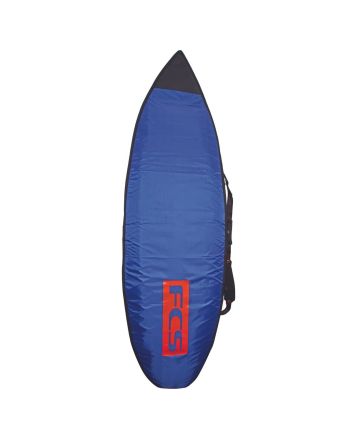Funda para tabla de surf FCS Classic Fun Board 6'0" en color azul y blanco