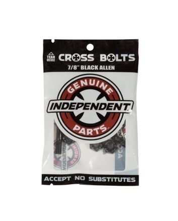 Tornillos para Skate Independent Genuine Parts Allen 7/8" Black Pack 8