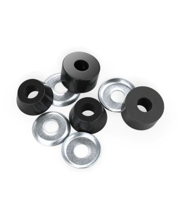 Pack de 4 Gomas para eje de Skate Independent Standard Cylinder Cushions Hard 94A Negras