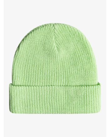 Gorro de punto Roxy Island Fox Verde para mujer