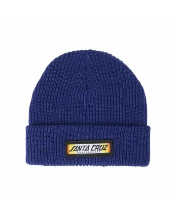 Gorro de punto Santa Cruz Sundown Ray Strip Azul Marino para hombre