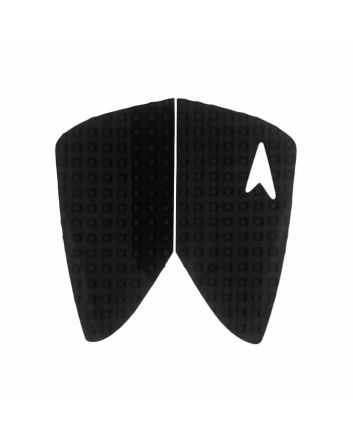 Grip para tabla de surf fish Astrodeck Retro Negro - Tail Pad 2 piezas 