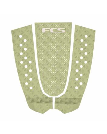 Grip para Tabla de Surf FCS T-3 Eco Eucalyptus - Tail Pad 3 Piezas