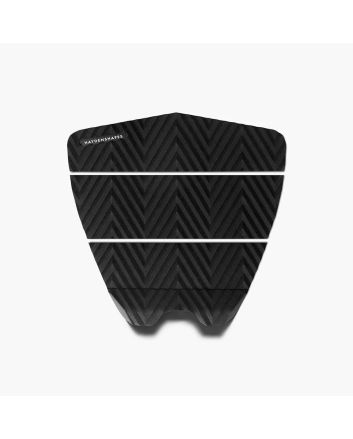 Grip para tabla de surf Hayden Shapes Traction Tower Tail Pad 3 piezas Negro