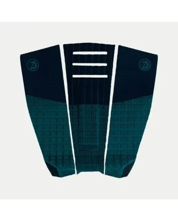 Grip para tabla de surf Deflow Sea Green Tail Pad 3 piezas