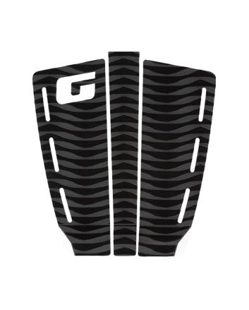 Grip para tabla de surf Gorilla Heritage Warp gris Tail Pad 3 piezas