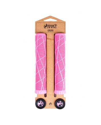 Puños para patinete Addict Scootering OG Grips Rosas 180mm