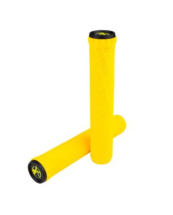 Puños para patinete Addict Scootering OG Grips Amarillos 180mm