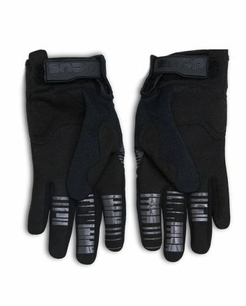 Guantes Deus Dirt Gloves negros para hombre