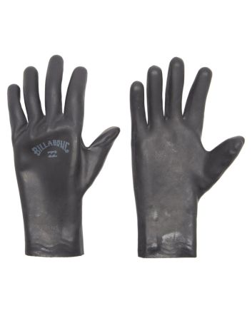 Guantes de Neopreno para surf Billabong 2mm Pro Dipped negros para hombre