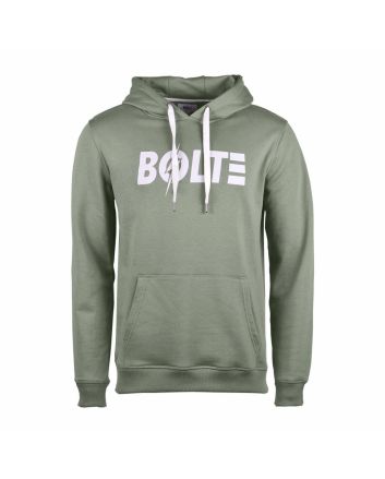 Sudadera con capucha Lightning Bolt Days Verde para hombre 
