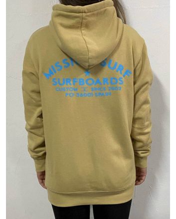 Sudadera con capucha Mission Unisex en color mostaza