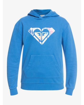 Sudadera con capucha Roxy Happiness Forever azul para chica de entre 8 y 16 años